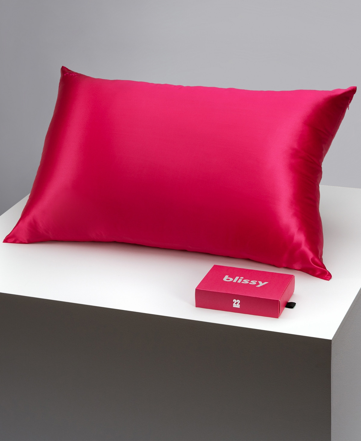 Blissy 22-Momme Silk Pillowcase, Standard - Hibiscus | Macy's