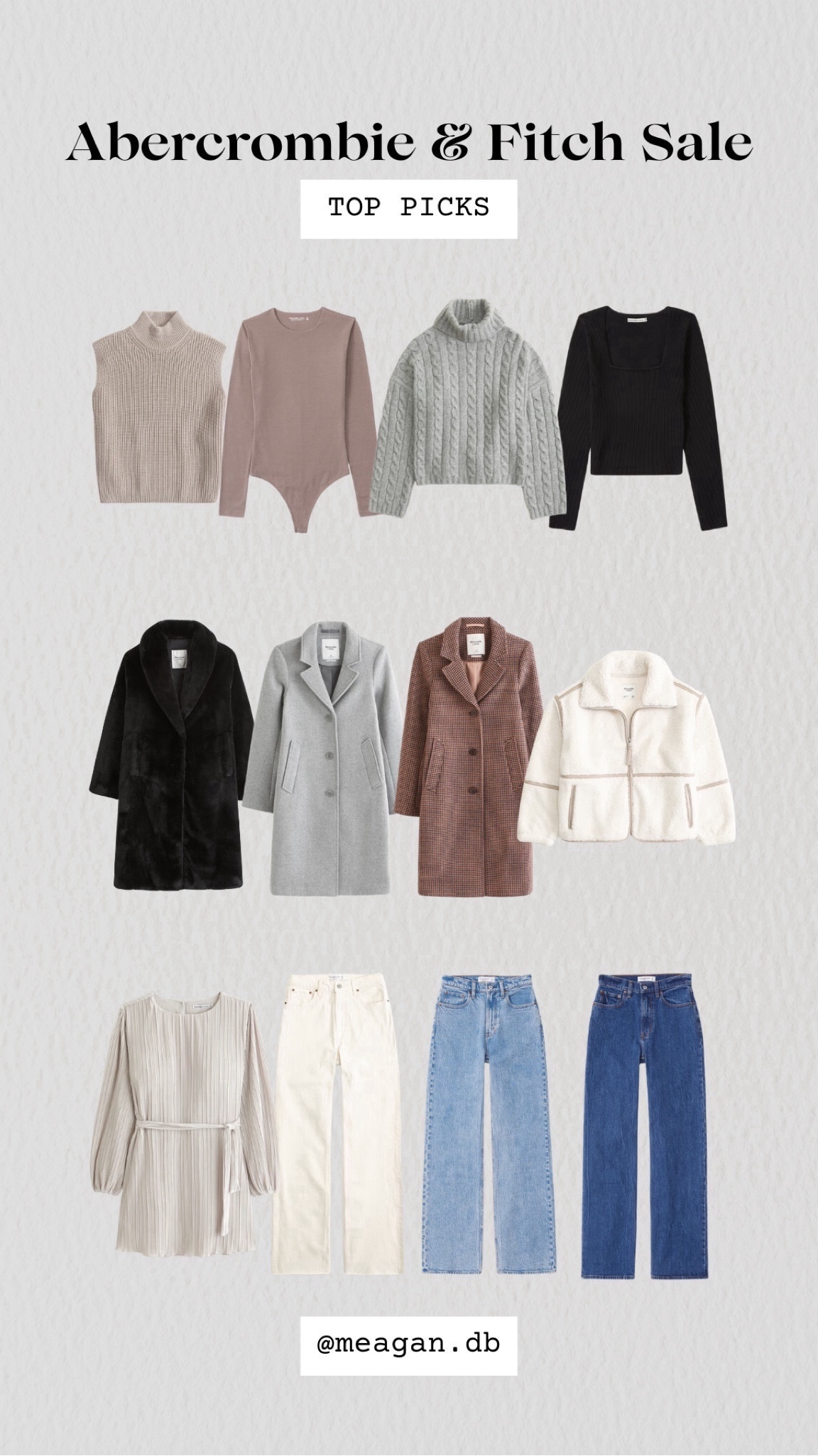 Winter sale at A&F! Up to 40% off of select items + an extra 15% off of almost everything 


Winter outfit, holiday outfit, winter staples, closet staples, winter outfit inspo, winter 2023 fashion, winter style

#LTKsalealert #LTKSeasonal #LTKHoliday