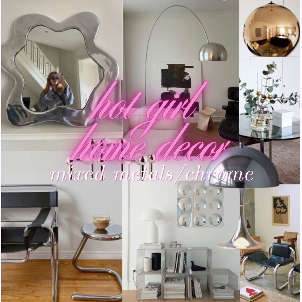Hot girl home decor trends: mixed metals and chrome 

#LTKfindsunder100 #LTKhome #LTKstyletip