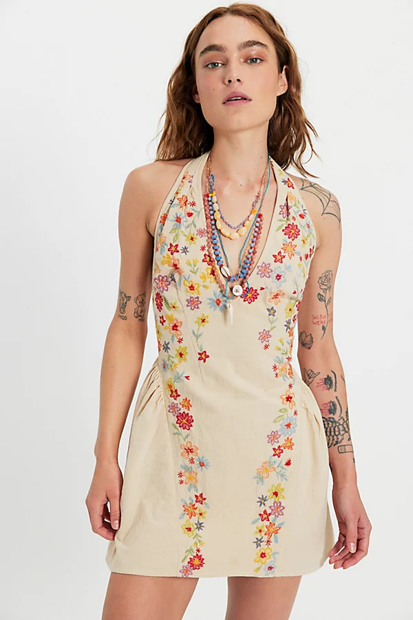 Island Letter Mini Dress | Free People (Global - UK&FR Excluded)