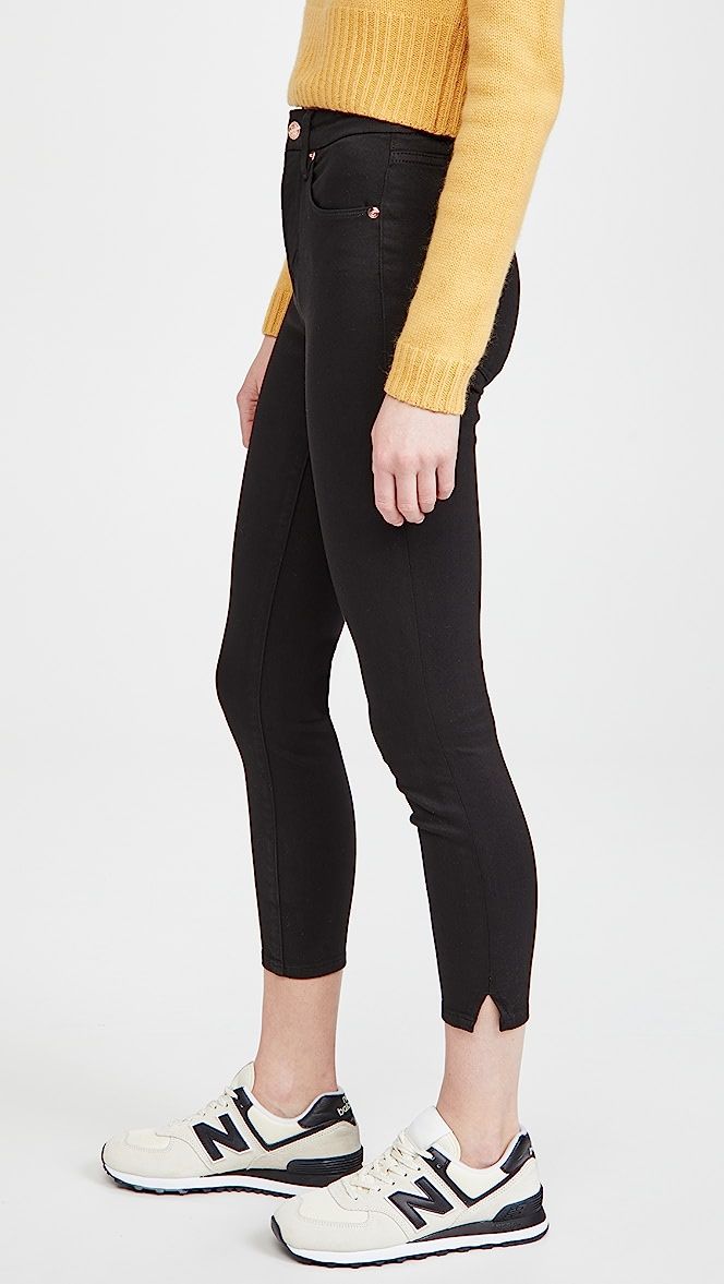 Good Waist Crop Side Slit Jeans | Shopbop