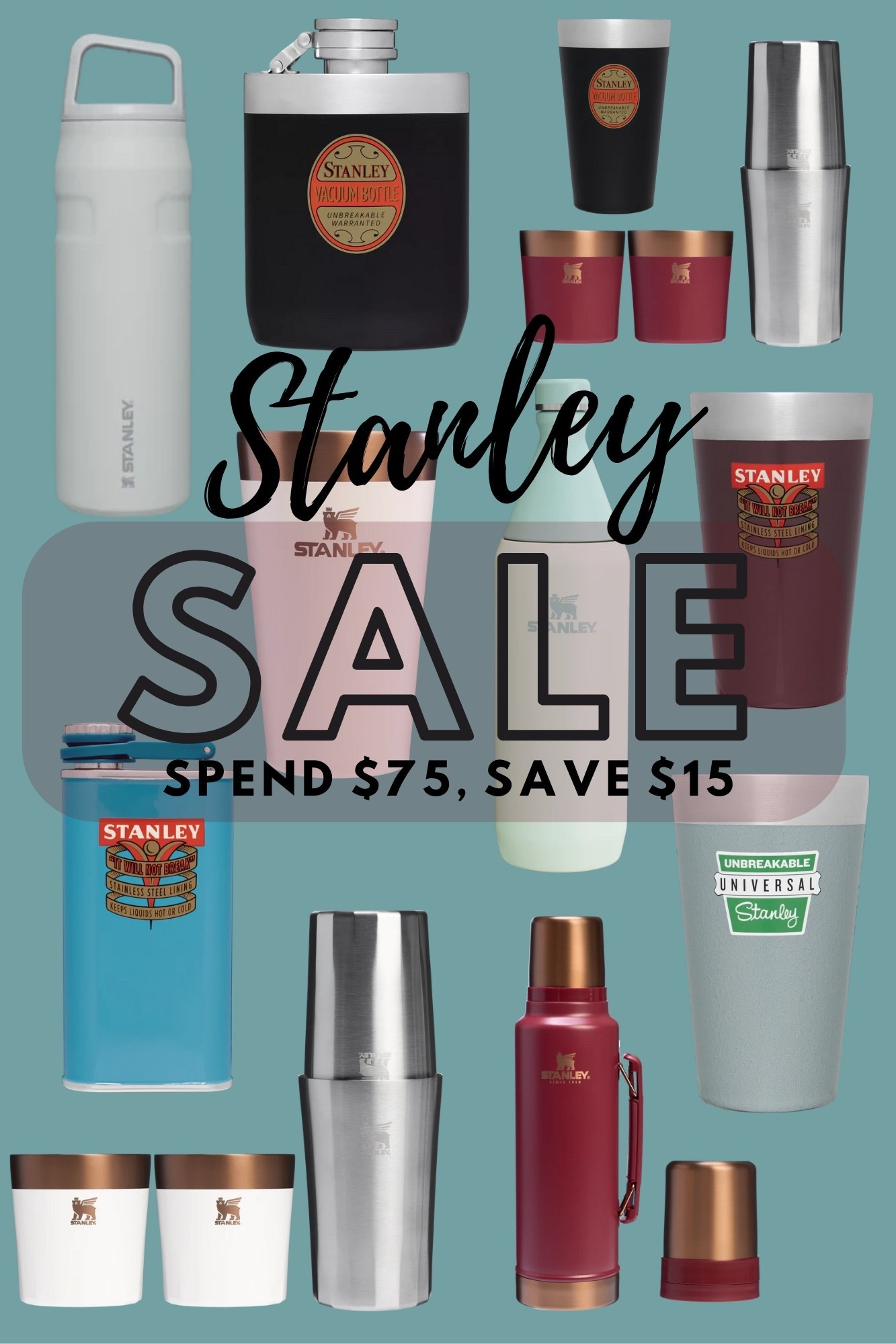 Stanley has a deeper discount on select Labor Day Sale items! 🤩 Spend $75, Save $15! Snag up what’s left, these are going QUICK!

#LTKFindsUnder50 #LTKHome #LTKSaleAlert