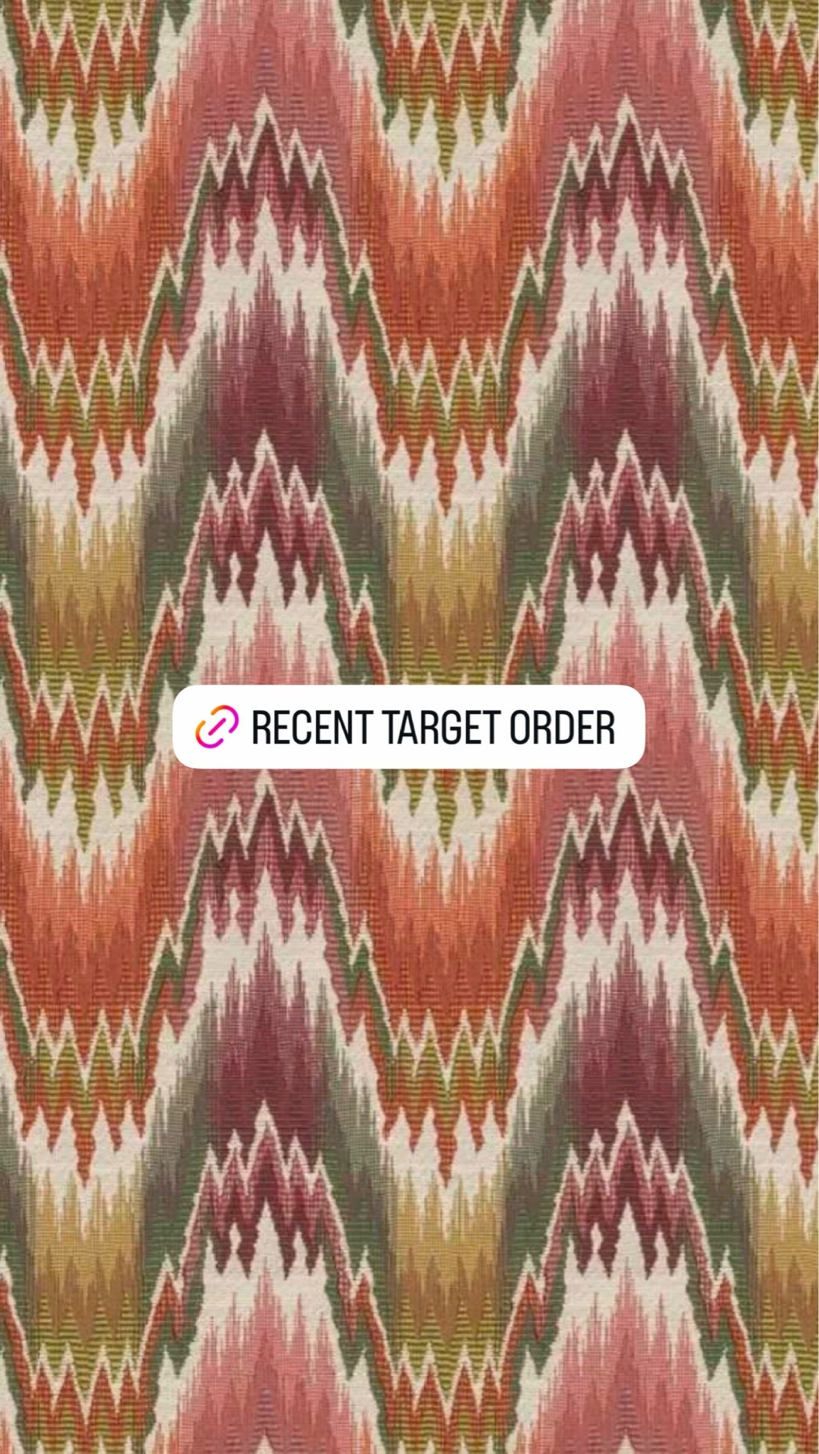 This weeks target order