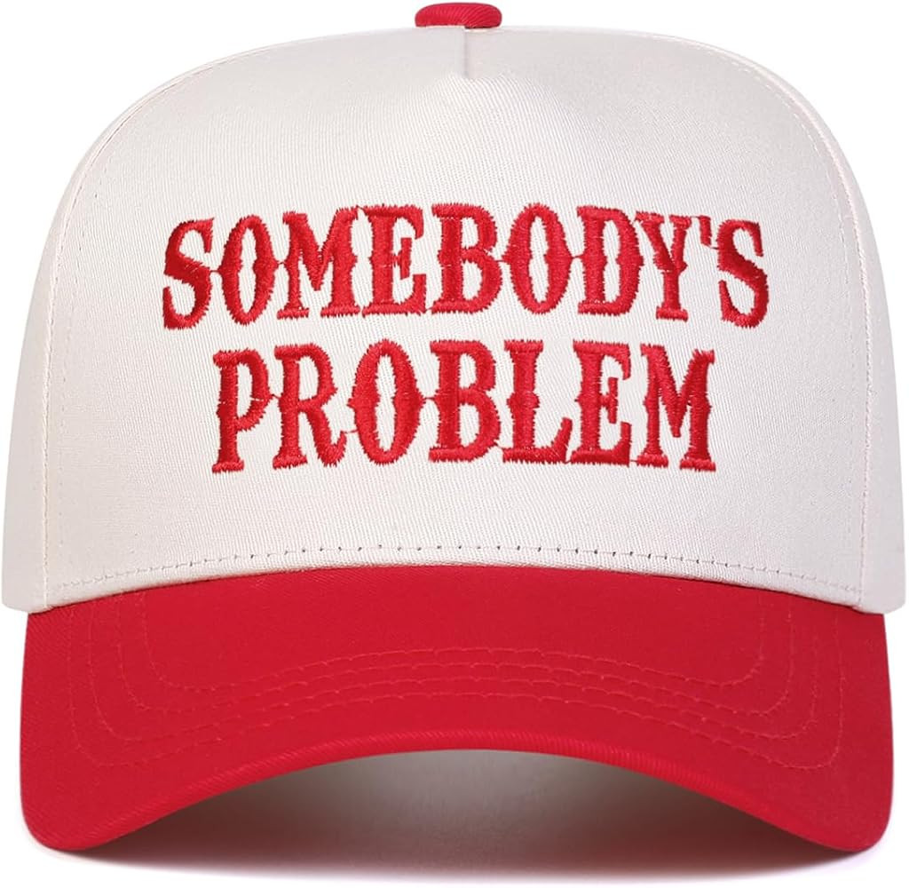 Trendy Embroidered Baseball Cap for Men & Women, Adjustable Snapback Hat for Casual Wear | Amazon (US)