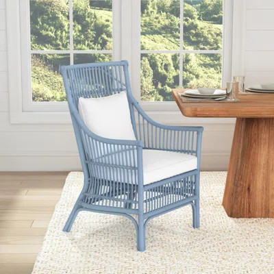Jamestown Slat Back Rattan Armchair | Wayfair North America