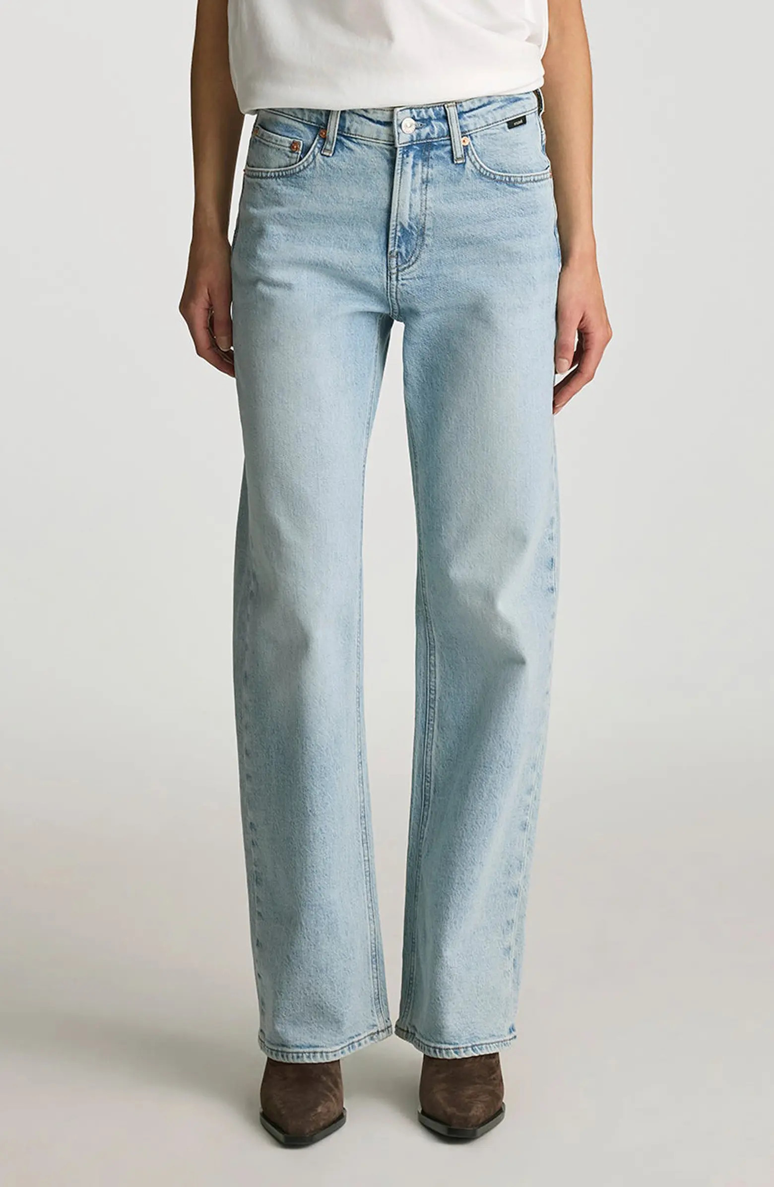 Taylor High Waist Relaxed Straight Leg Jeans | Nordstrom