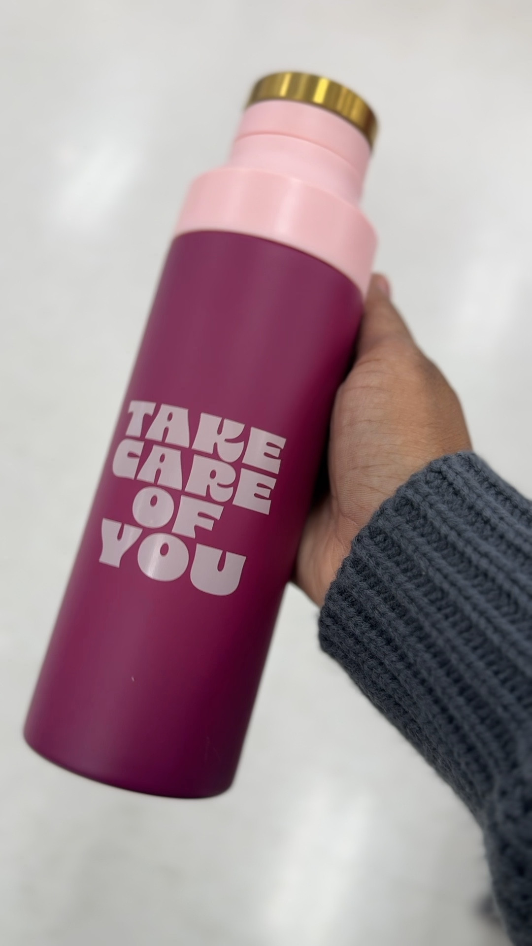 19oz Stainless Steel Take Care of Yourself Water Bottle - by Tabitha Brown so cute .

#LTKActive #LTKHome #LTKFitness