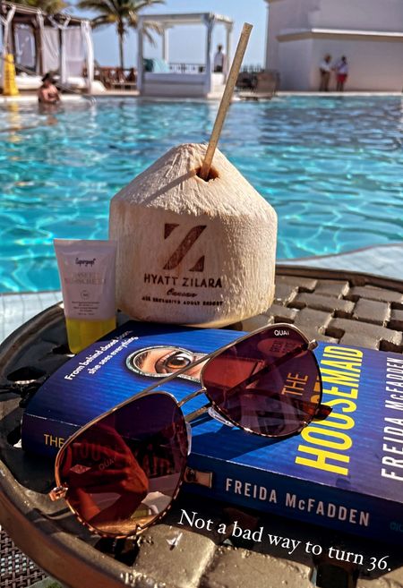Travel Essentials: sunscreen, a good book + sunglasses 

#LTKSeasonal #LTKFestival #LTKunder50