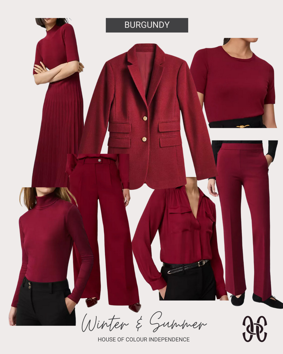Gorgeous burgundy for #hocwinter and #hocsummer clients. Many of the items 40% off this weekend. Grab these for workwear pieces or upcoming holiday events. 

House of Colour 
#hocburgundy  

 

#LTKSaleAlert #LTKStyleTip #LTKWorkwear