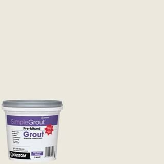 SimpleGrout #381 Bright White 1 Qt. Pre-Mixed Grout | The Home Depot