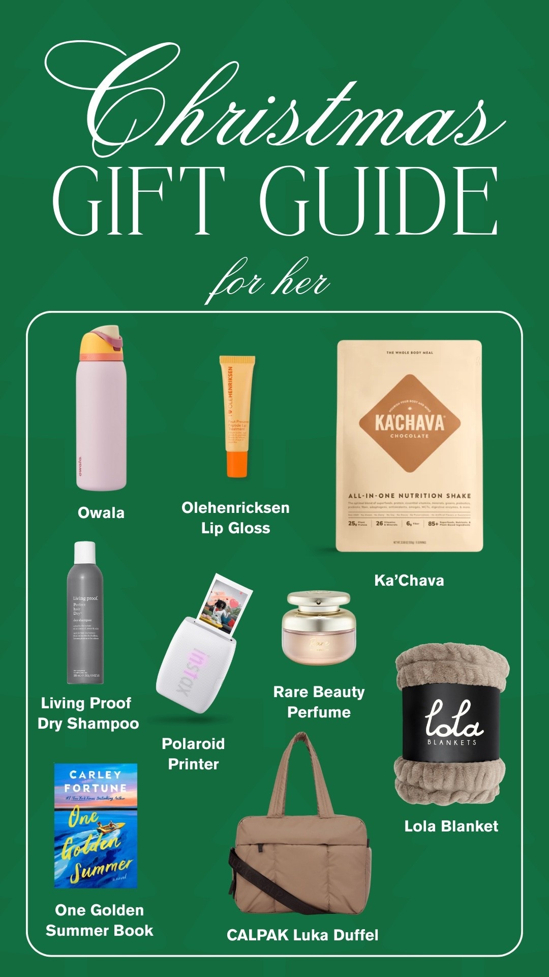 These are a few of my favorite things 

#LTKGiftGuide #LTKHoliday