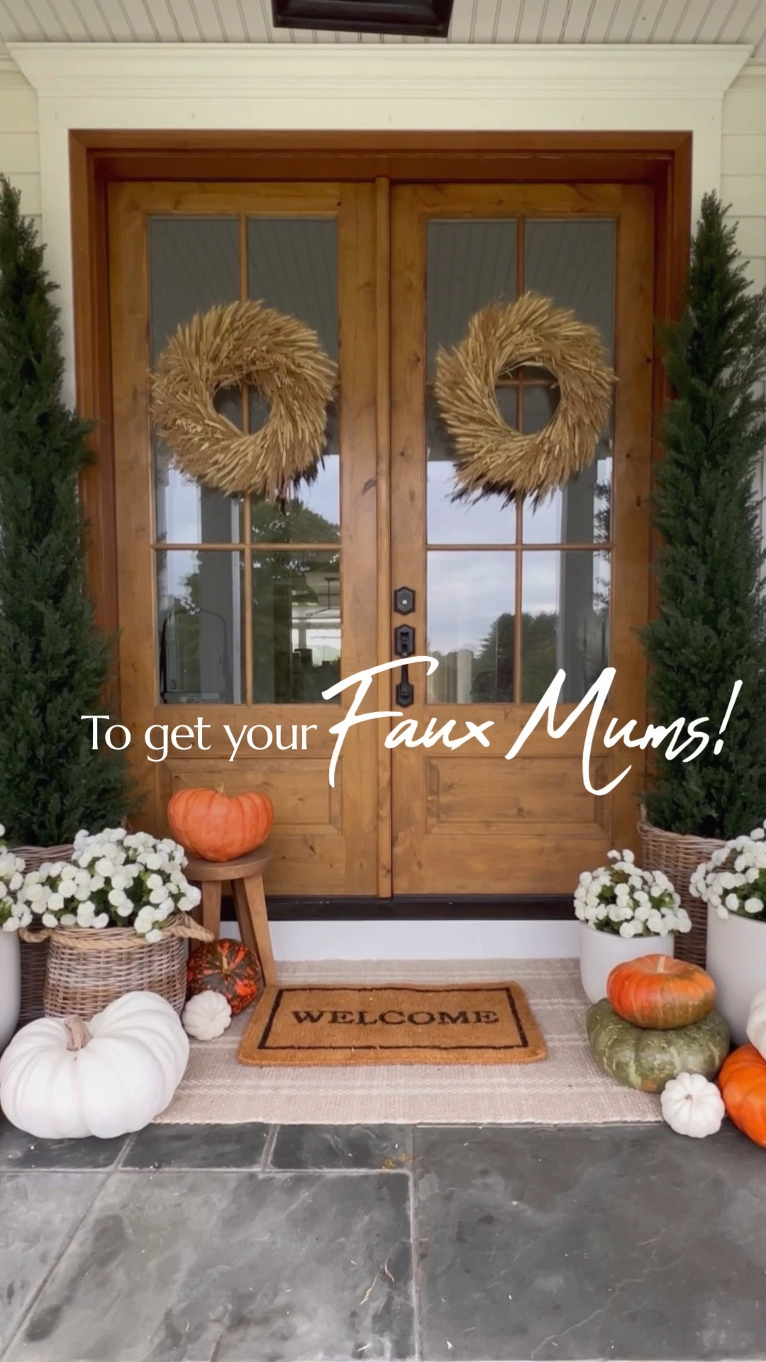 Best faux fake mums for fall! 

#LTKfindsunder50 #LTKhome
