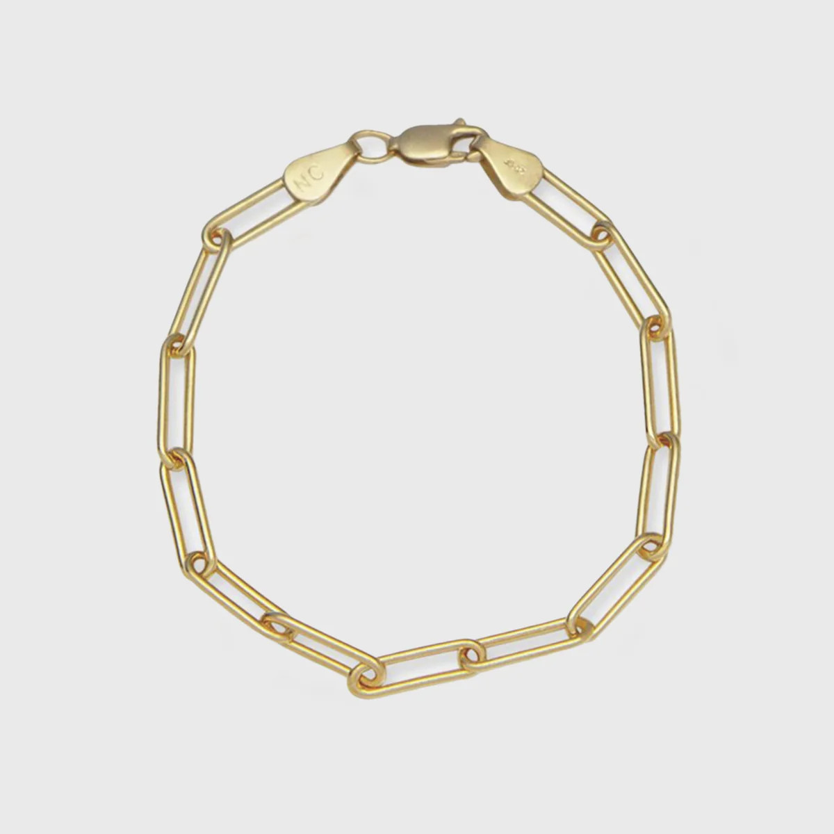 chunky paperclip bracelet | Cuffed by Nano