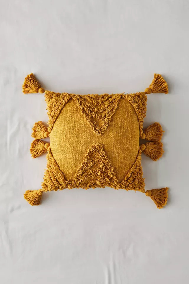 Rumi Shag Throw Pillow | Urban Outfitters (US and RoW)