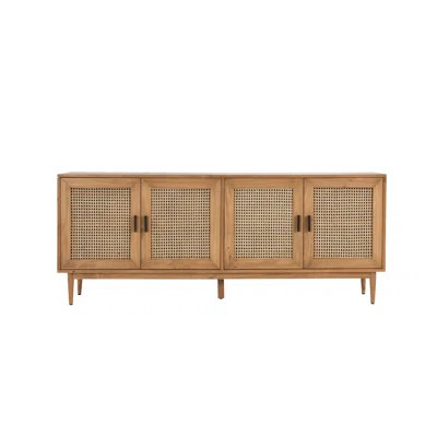 Solid Wood 4 - Door Sideboard | Wayfair North America