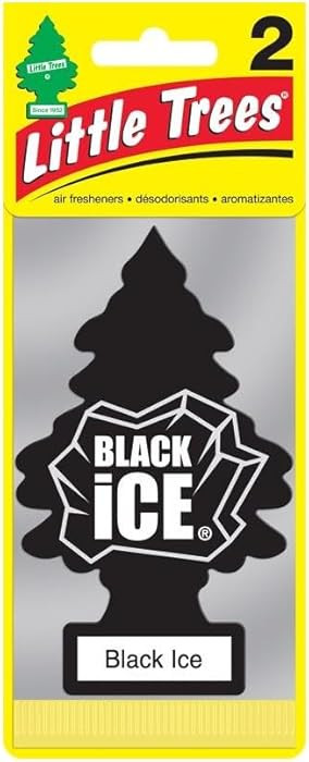 Black Ice Little Trees Air Fresheners (2-Pack) | Amazon (US)