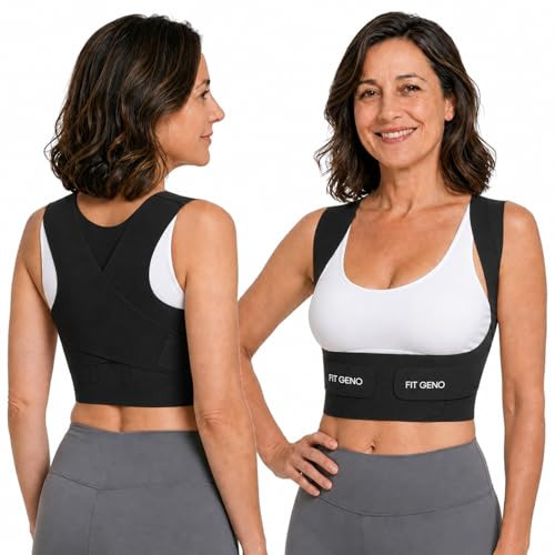 Fit Geno Invisilite Posture Corrector for Women, Adjustable Back Brace for Hunchback Slouching, U... | Amazon (US)