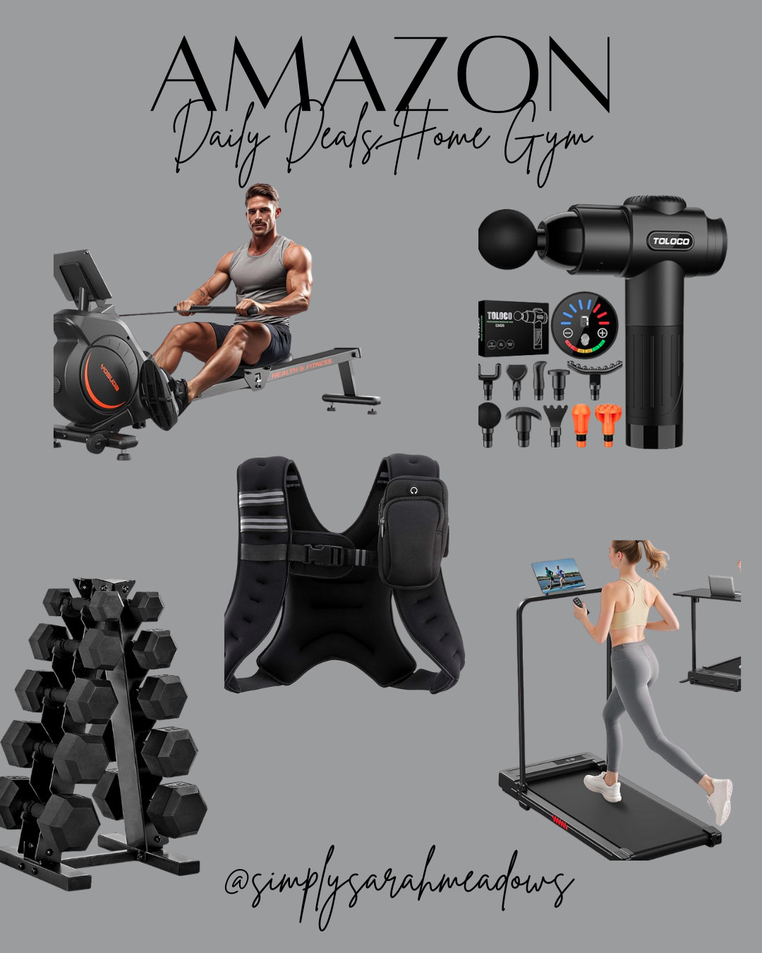 Daily Deals from Amazon! Home Gym essentials! Start your new year off right.  

 #LTKselfcare #LTKActive #LTKSaleAlert