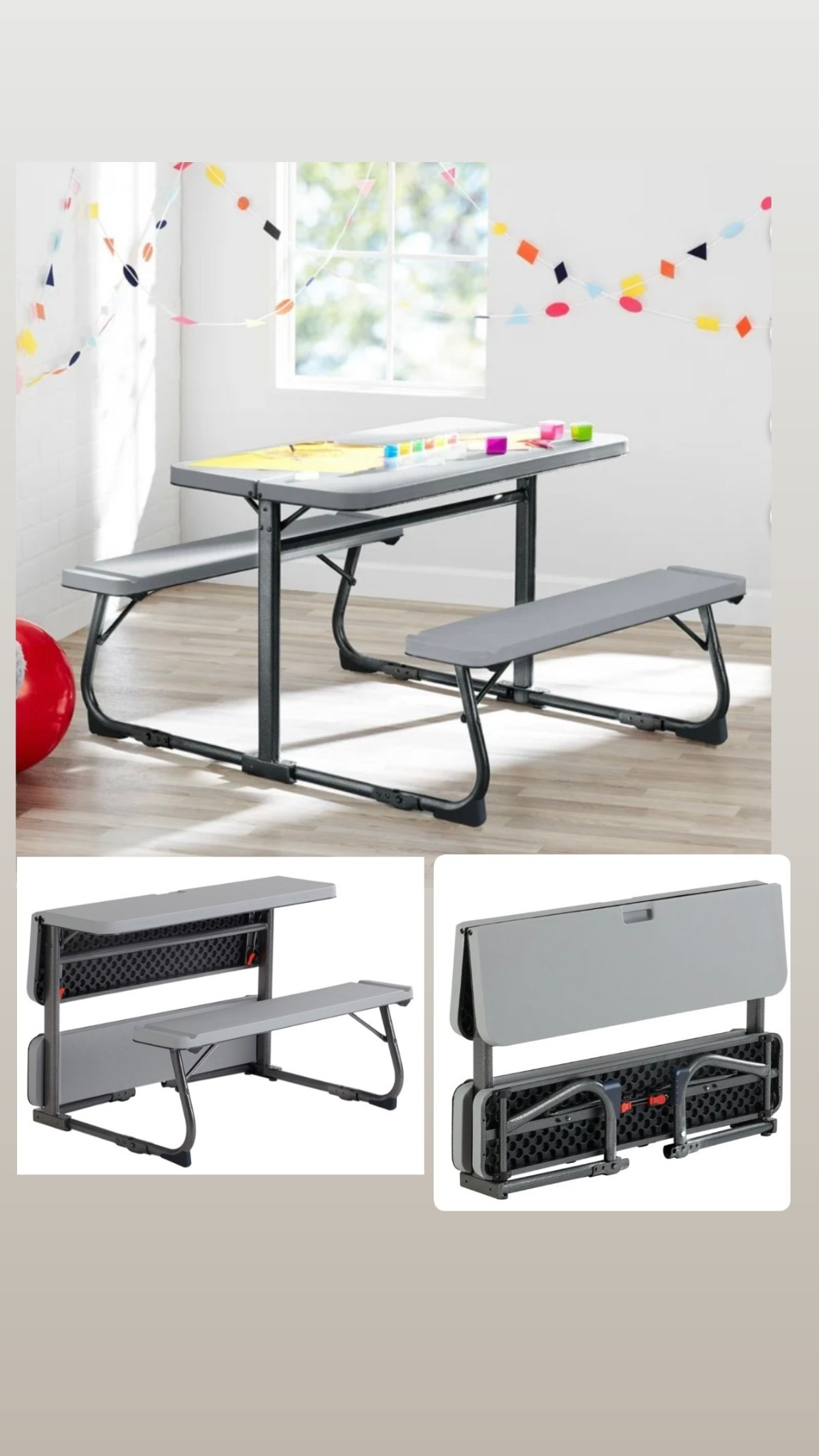 $59 Kids Folding Bench 📚☀️
 Inside/Outdoor 

#LTKmomlife #LTKSaleAlert #LTKKids