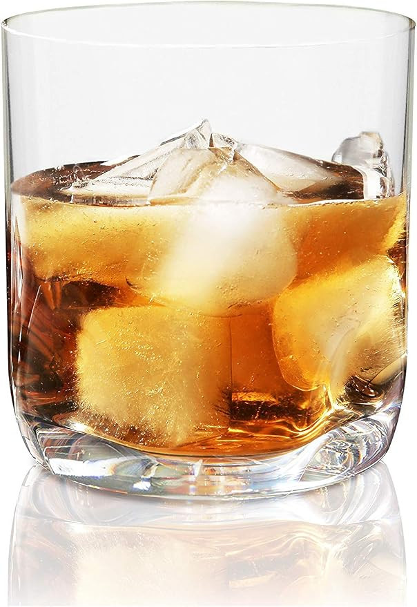 Vivocci Unbreakable Tritan Plastic Rocks 12.5 oz Whiskey & Double Old Fashioned Glasses | Thumb I... | Amazon (US)