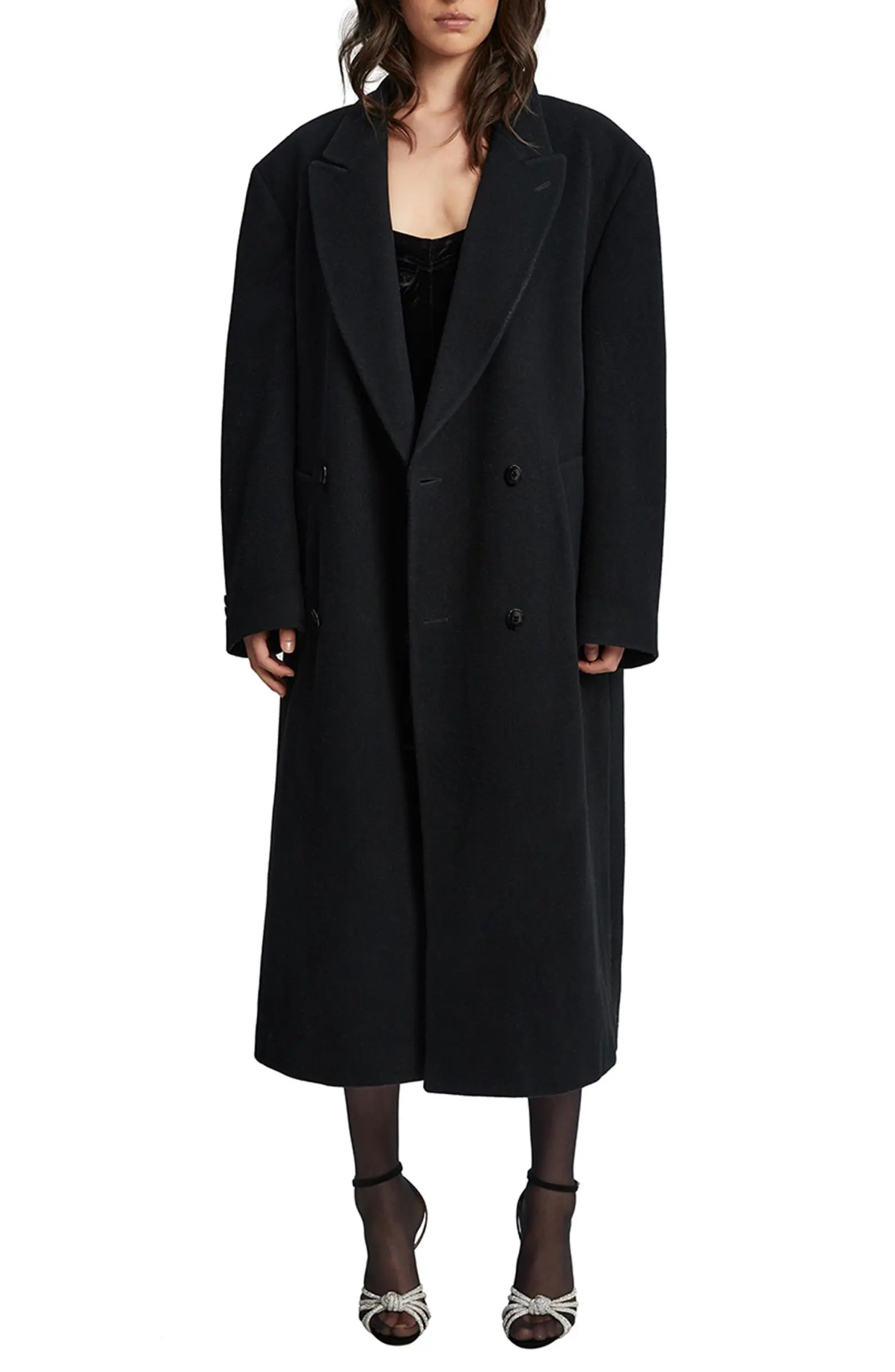 Oversize Double Breasted Classic Coat | Nordstrom