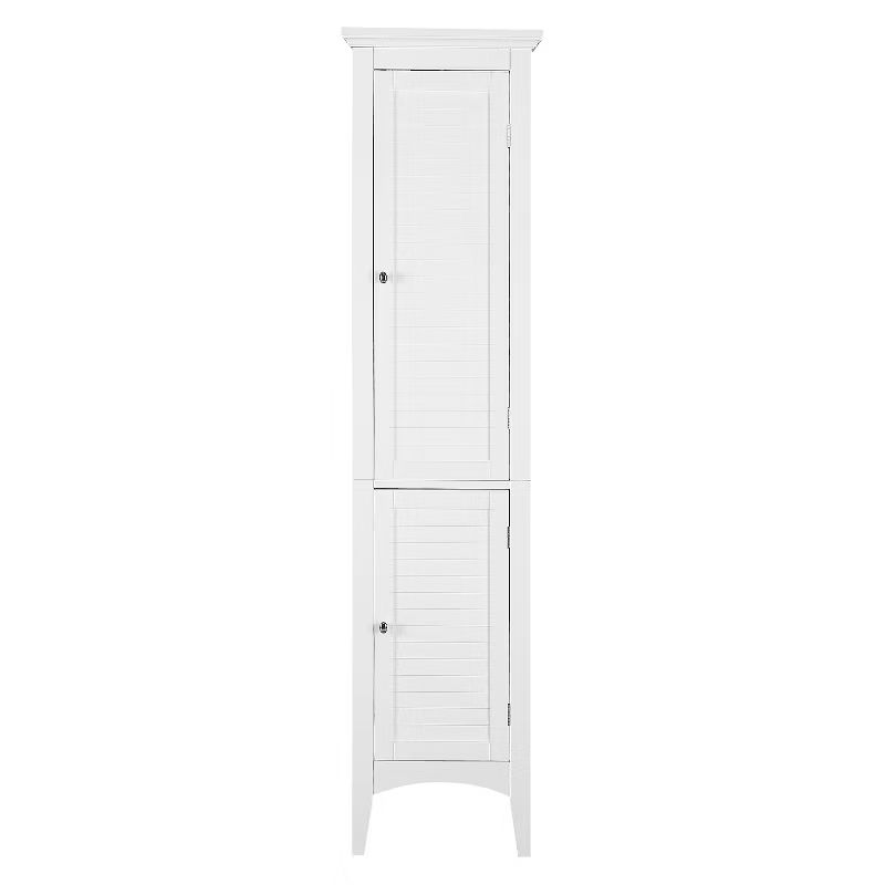 Slone Two Door Shuttered Linen Cabinet - Elegant Home Fashion | Target