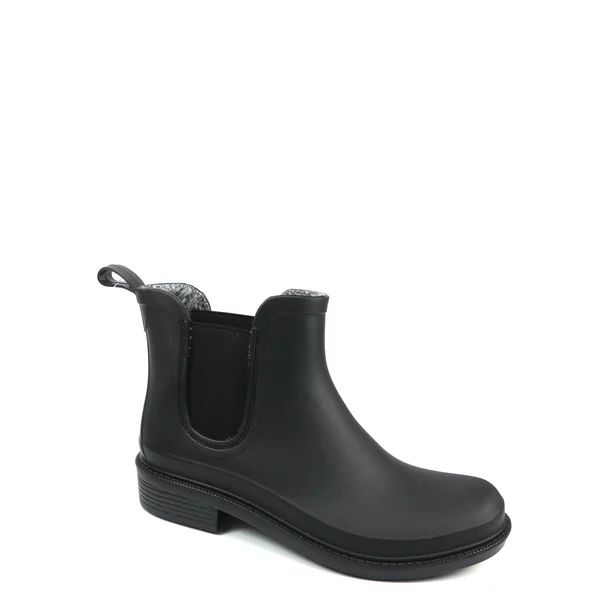 Time and Tru Lined Ankle Rain Boot (Women's) | Walmart (US)