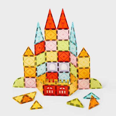Magnetic Building Tiles Set 46pc - Gigglescape™ | Target