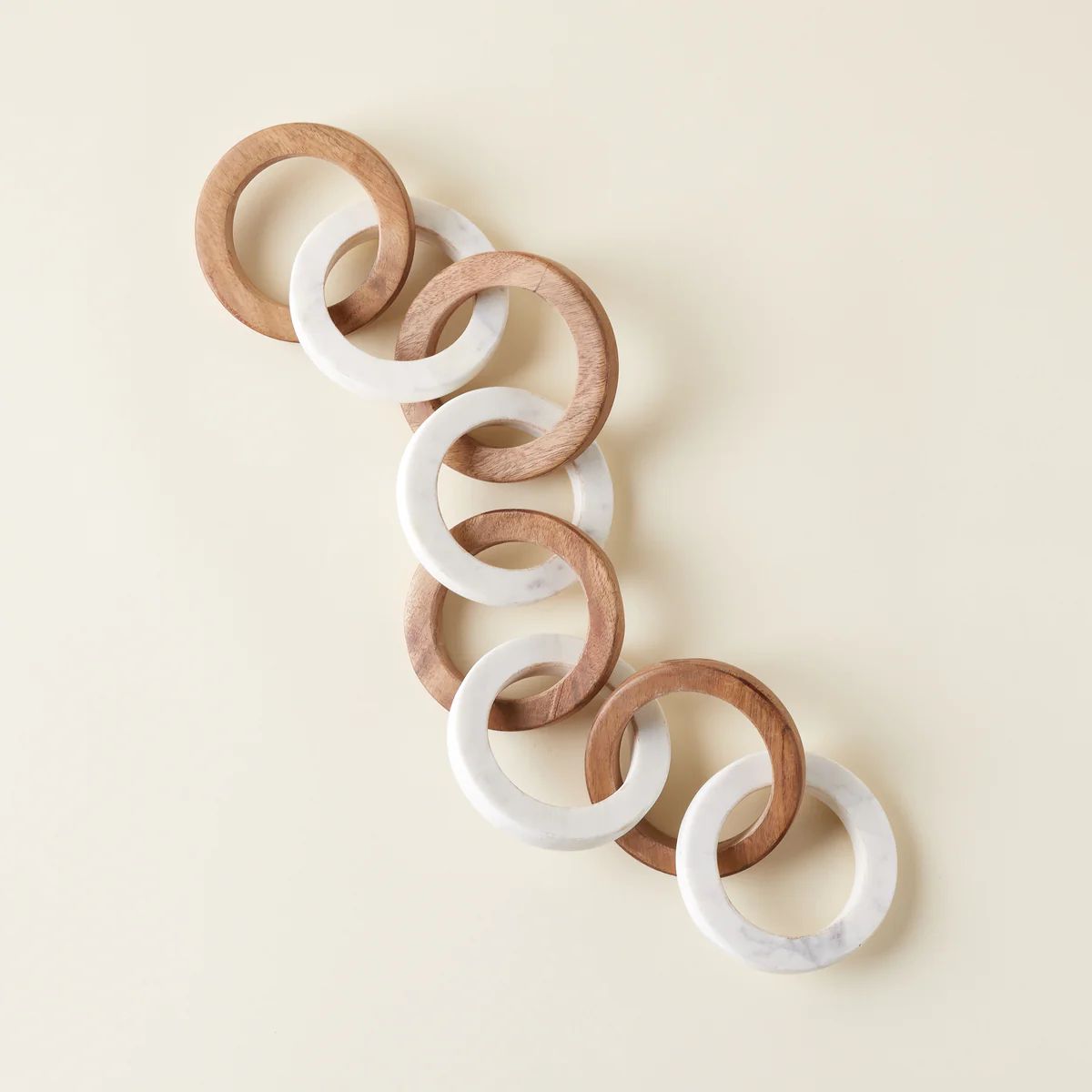Wood and Marble Chain | Kate Marker Home
