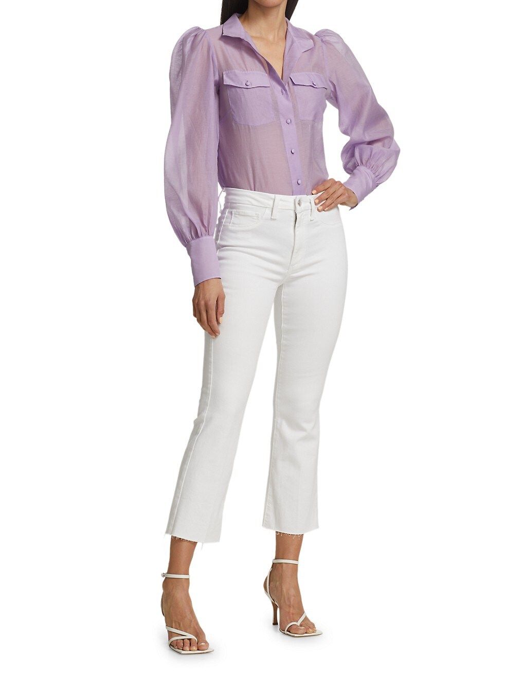 The Hi Honey Cropped Jeans | Saks Fifth Avenue
