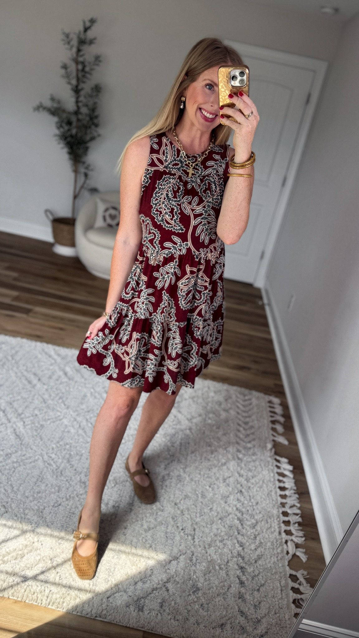 Daily try on, Walmart outfit, Walmart fashion, Walmart try on, time and tru mini dress

#LTKootd