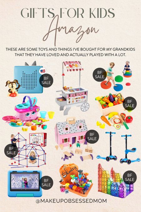 Kid-approved fun at Amazon's Black Friday Sale! Score big on toys that bring joy to your little ones!
#holidaygifts #toddlertoys #onsalenow #splurgegifts

#LTKHoliday #LTKkids #LTKsalealert