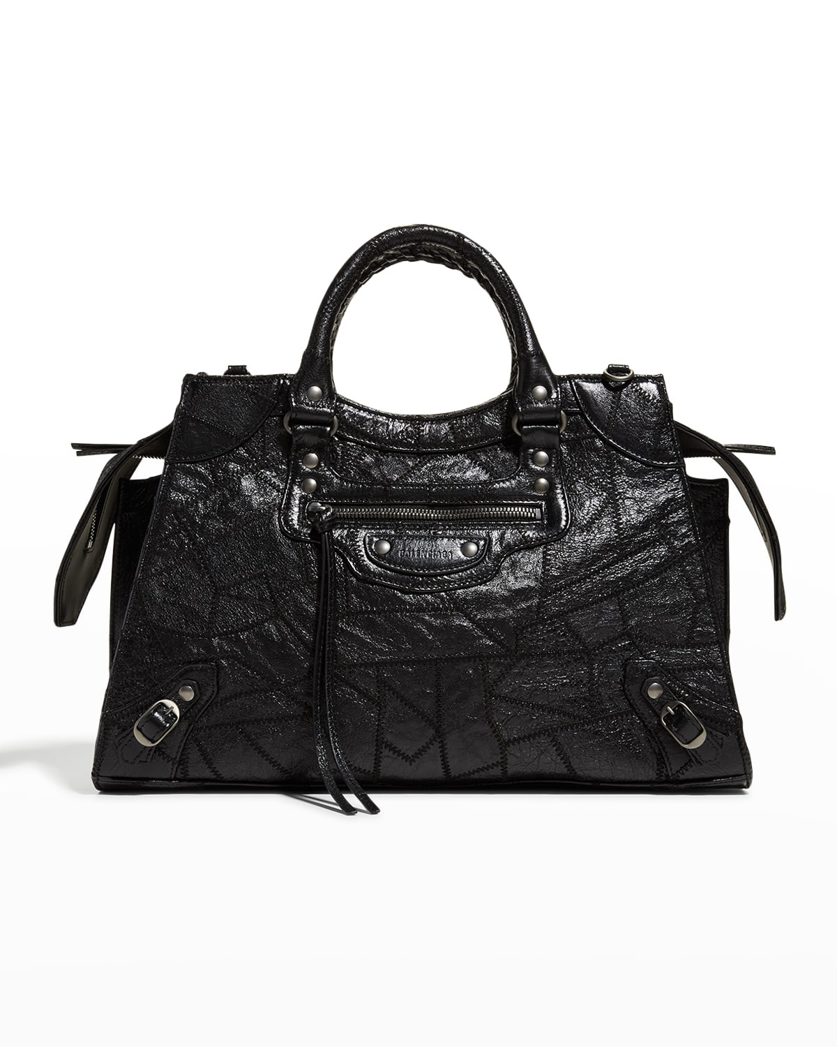 Neo Classic City Patchwork Satchel Bag | Neiman Marcus