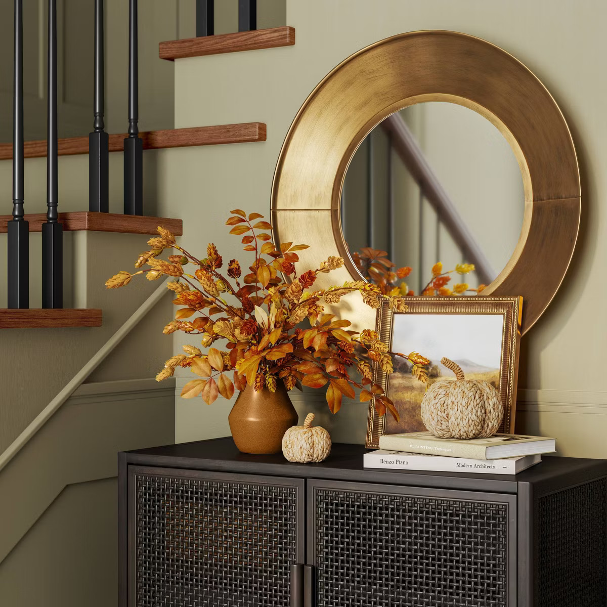 Large Hops Artificial Plants Fall Arrangement - Threshold™ | Target