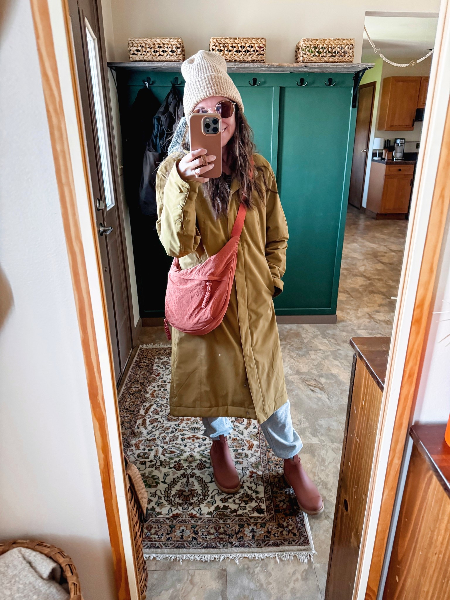 Wearing a size 6 in my coat (love this color!) , size 6 in my merry people boots (love them!) and my hat is sold out but I linked similar too. 

#LTKSeasonal #LTKPetite #LTKStyleTip