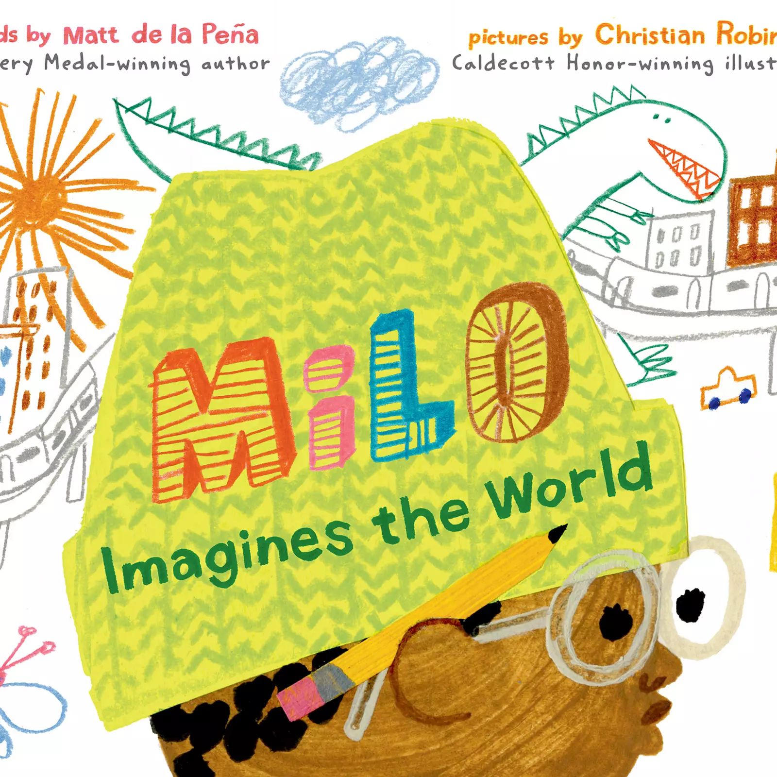 Milo Imagines the World by Matt de la Peña Children's Book, Multicolor | Kohl's