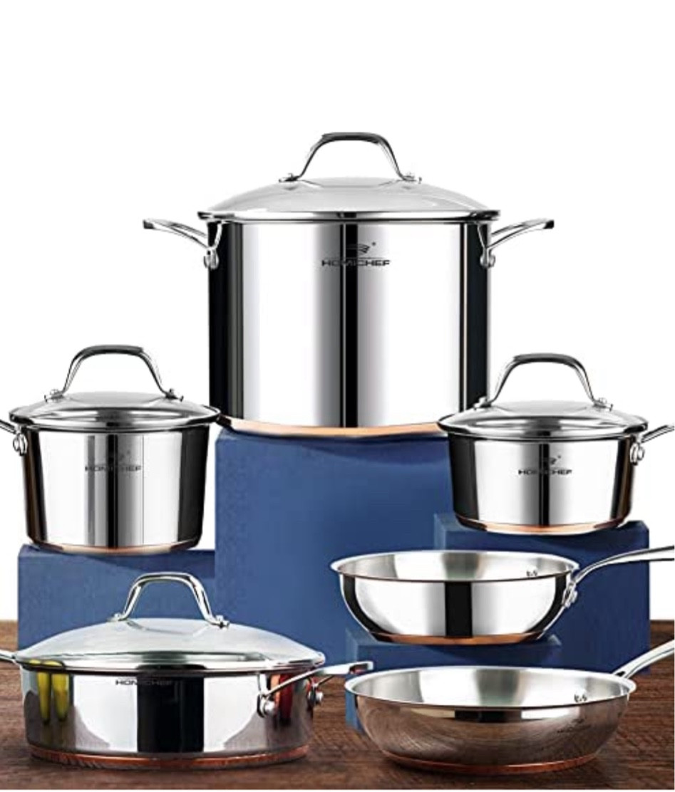 Stainless Steel Non Toxic 10 Piece Set

#ltkhome #ltkkitchen #stainlesssteel #nontoxic #cooking #nontoxicliving #kitchenappliance #kitchen 