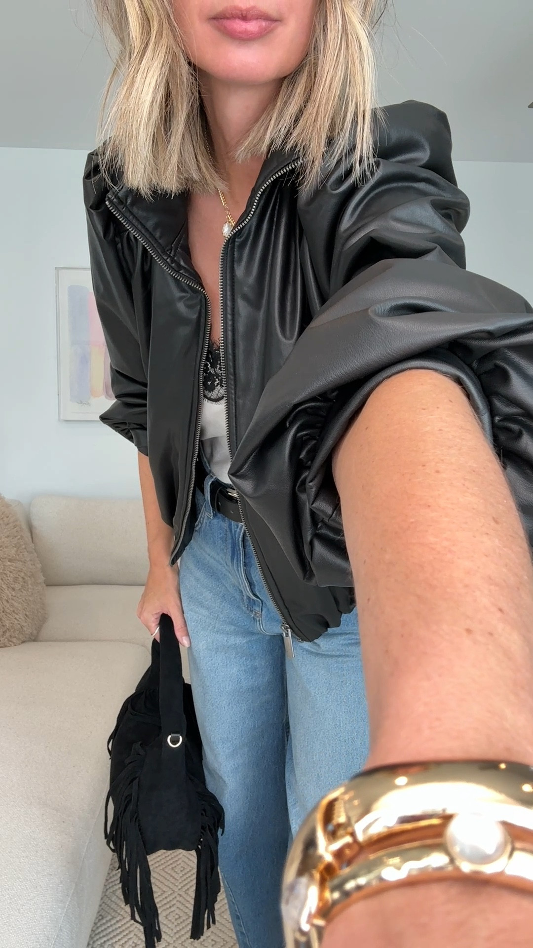 love love love this look for a date night or girls night! all target, besides these $20 heels! 🙌

cami - small
jeans - size 6
jacket - medium


date night. girls night. dinner and drinks. target fall. target style. fall fashion. 

#LTKSeasonal #LTKFindsUnder50 #LTKOver40