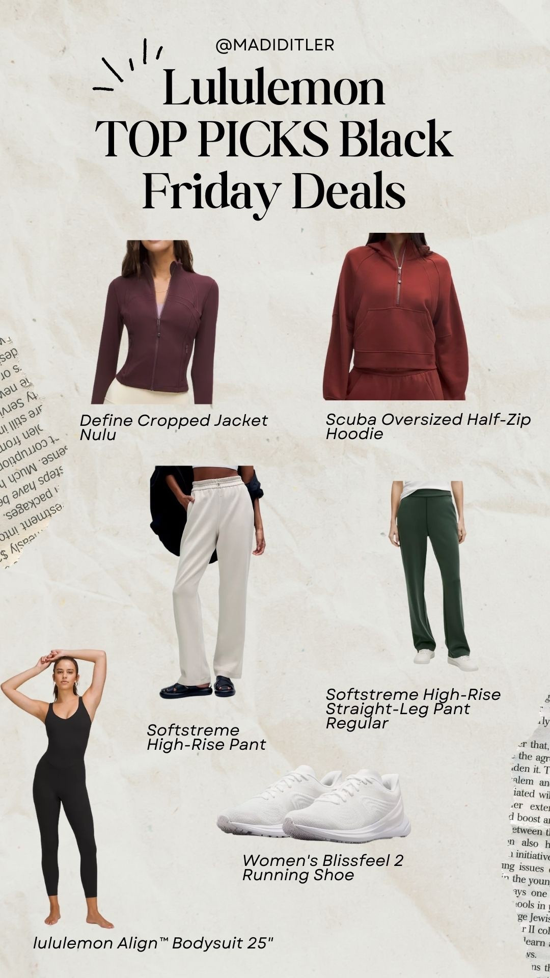 Black Friday and cyber Monday deals from Lululemon @lululemon 

#LTKCyberWeek #LTKGiftGuide #LTKHoliday