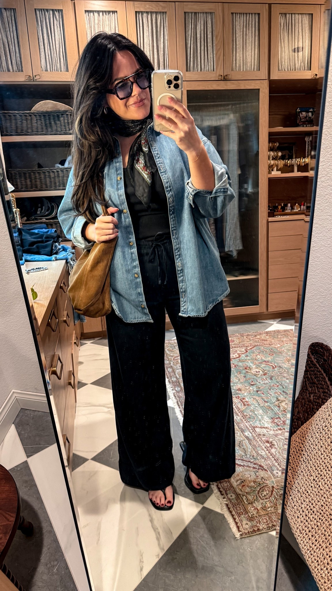 Midsize outfit inspo - summer fashion - matching set - denim jacket- summer outfit inspo - western chic

#LTKStyleTip #LTKMidsize #LTKSummerEdit