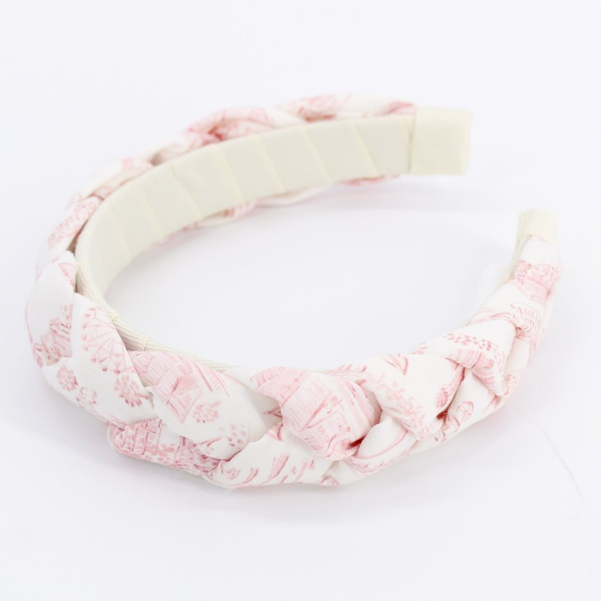 Dallas Pink Braid Headband | Dondolo