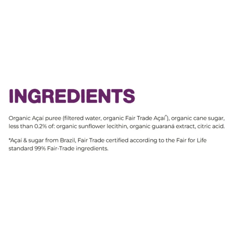 Sambazon, Organic, Original Acaí Superfruit packs, 4 Count, 14.1 oz (Frozen) | Walmart (US)