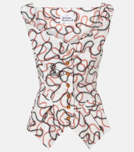 Monday printed cotton vest | Mytheresa (US/CA)