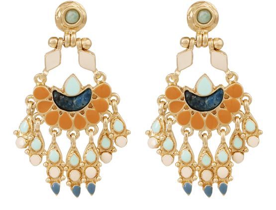 Musa earrings gold - GAS BIJOUX | 24S US