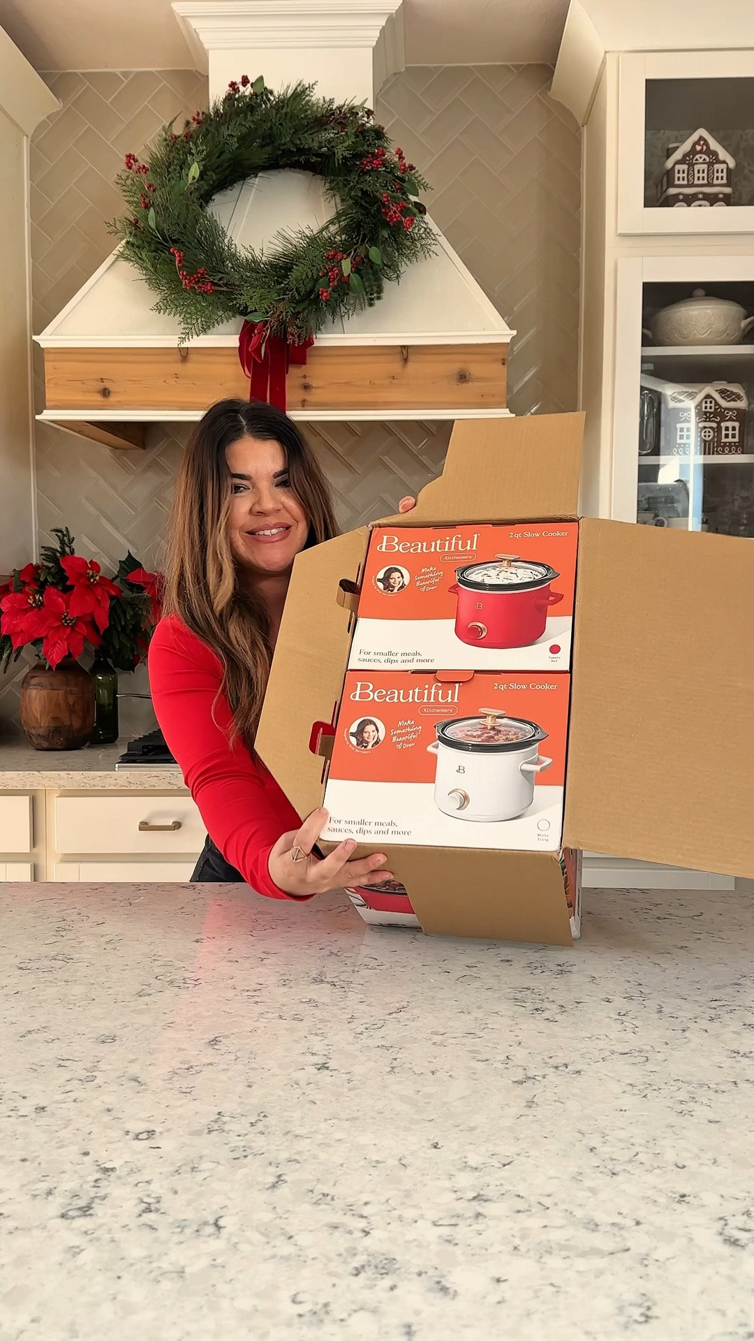 The cutest mini slow cookers for holiday hosting and gifting 🎄❤️ These Beautiful by Drew Barrymore crockpots are perfect for dips, appetizers, soups, chili and more! The red and white colors are so pretty for Christmas entertaining

#LTKSeasonal #LTKHome