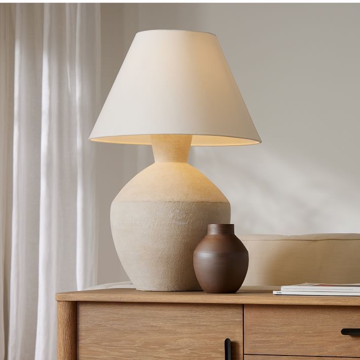 Form Studies Ceramic Table Lamp (24"–36") | West Elm (US)