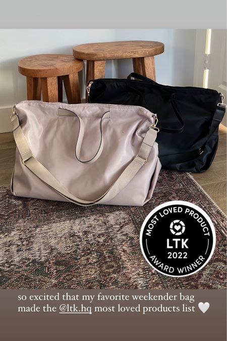 Most loved Weekender bag

Travel bag, duffle bag, Weekender bag, vacation bag

#LTKFind #LTKunder50 #LTKtravel