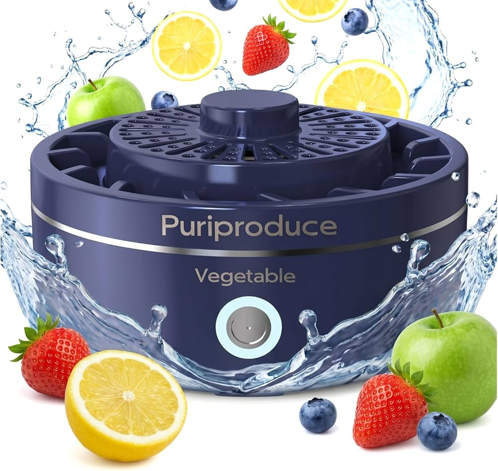Cleaner, Portable Food Purifier Machine for Removing Surface Impurities, Wax & Grime, IPX7 Waterp... | Amazon (US)