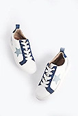 SuperCush Kendall Denim Star Lace Up Sneaker | Maurices