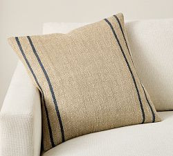 Claremore Striped Pillow | Pottery Barn (US)